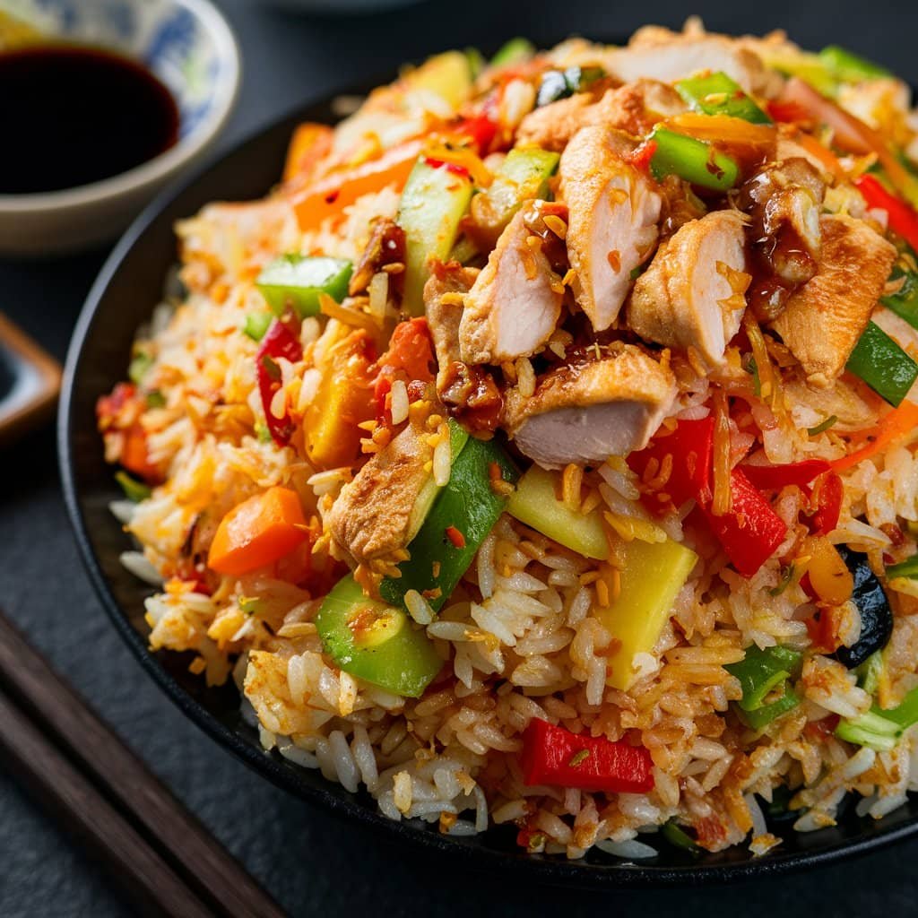 hibachi fried rice recipe