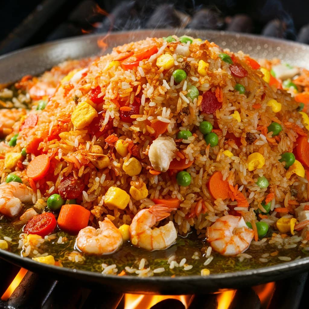 hibachi fried rice recipe