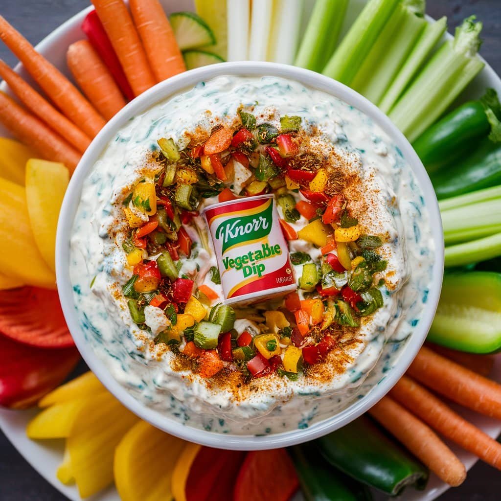 knorr vegetable dip recipe