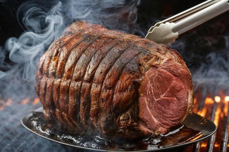 Smoking a Chuck Roast