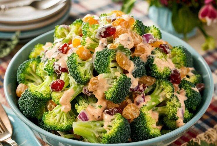 chicken salad chick broccoli salad recipe