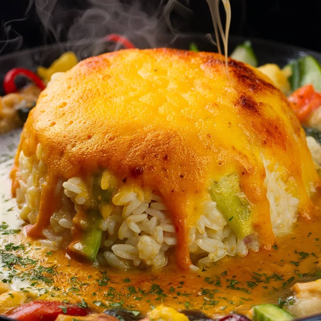 cheesy rice