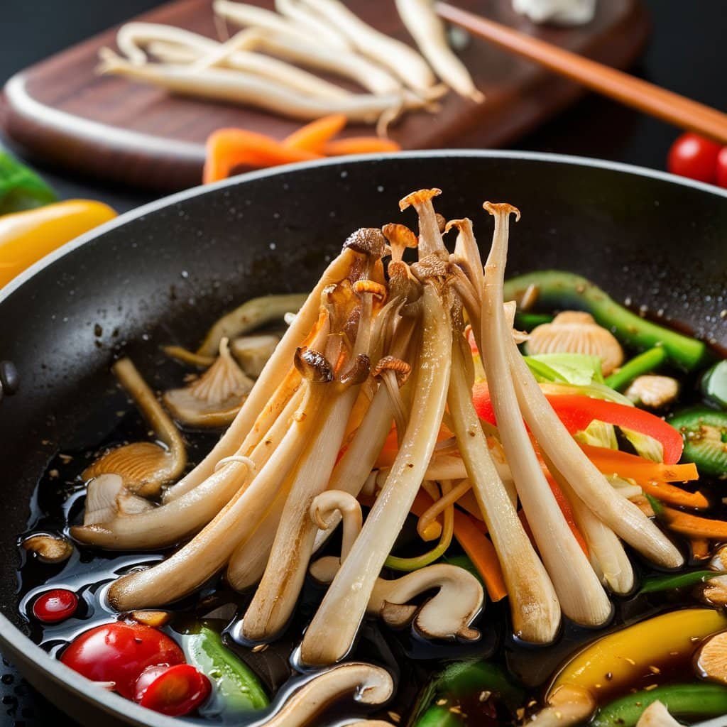 enoki mushroom recipe