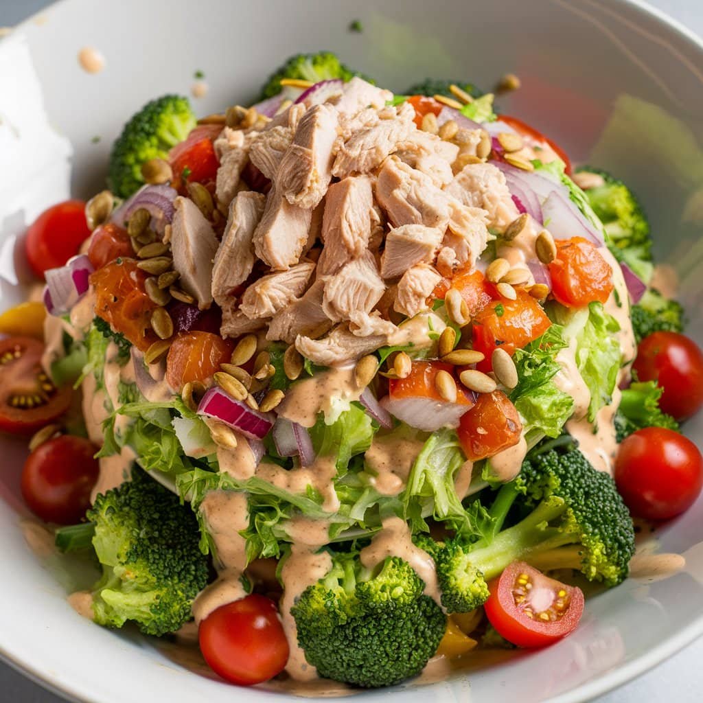 chicken salad chick broccoli salad recipe