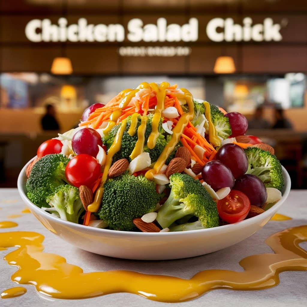 chicken salad chick broccoli salad recipe