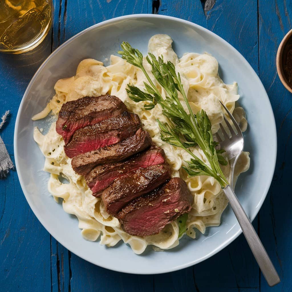 Steak Alfredo Recipe