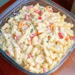 Cheddar Sour Cream Macaroni Salad
