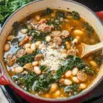 Sausage Kale and White Bean Soup