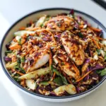 Southern Style Chicken and Crispy Rice Salad