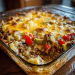 Southern Style Cabbage Beef Bake