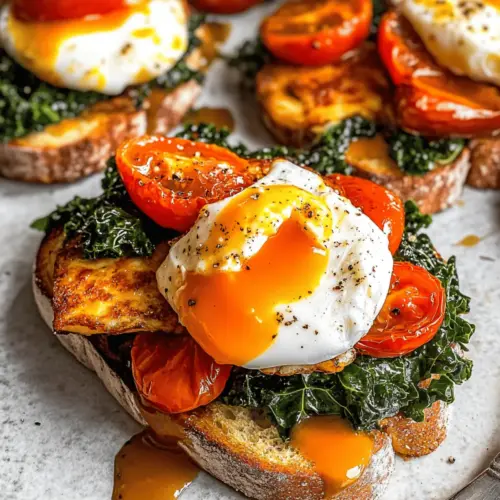 Mediterranean Breakfast Toast