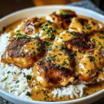 Best Smothered Chicken and Rice