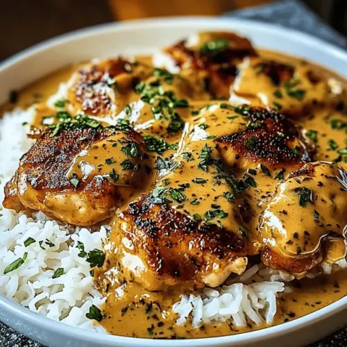 Best Smothered Chicken and Rice
