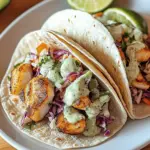 Fish Tacos Lime Crema