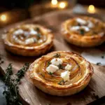 Caramelized Onion and Goat Cheese Tarts