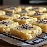 Lemon and Lavender Shortbread Cookies