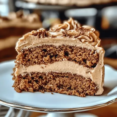Gingerbread Cake with Cinnamon Molasses Frosting