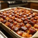 Baked Hot Dog Burnt Ends