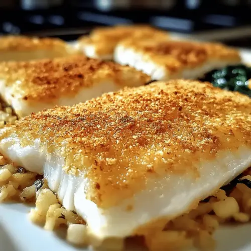 Baked Parmesan Crusted Fish