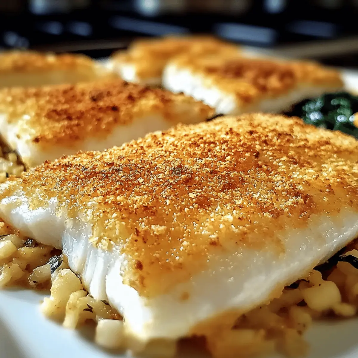 Baked Parmesan Crusted Fish