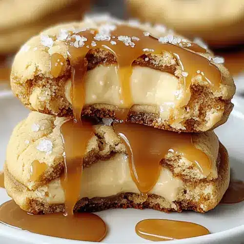 Caramel Cheesecake Cookies