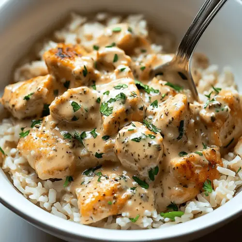 Creamy Herb Chicken & Basmati Rice