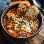 Crockpot Chicken Parmesan Soup For Cozy Weeknight Dinners