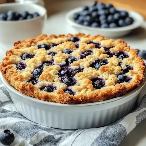 German Blueberry Cake