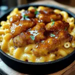 Hot Honey Chicken Mac N Cheese