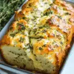 Savory herb and cheese quick bread