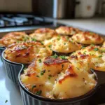 Cheesy Mashed Potato Puffs