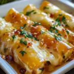 Oven Fried Feta Rolls with Chili Honey