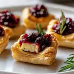 Puff Pastry Brie Bites