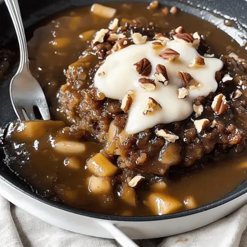 Apple Sticky Toffee Pudding
