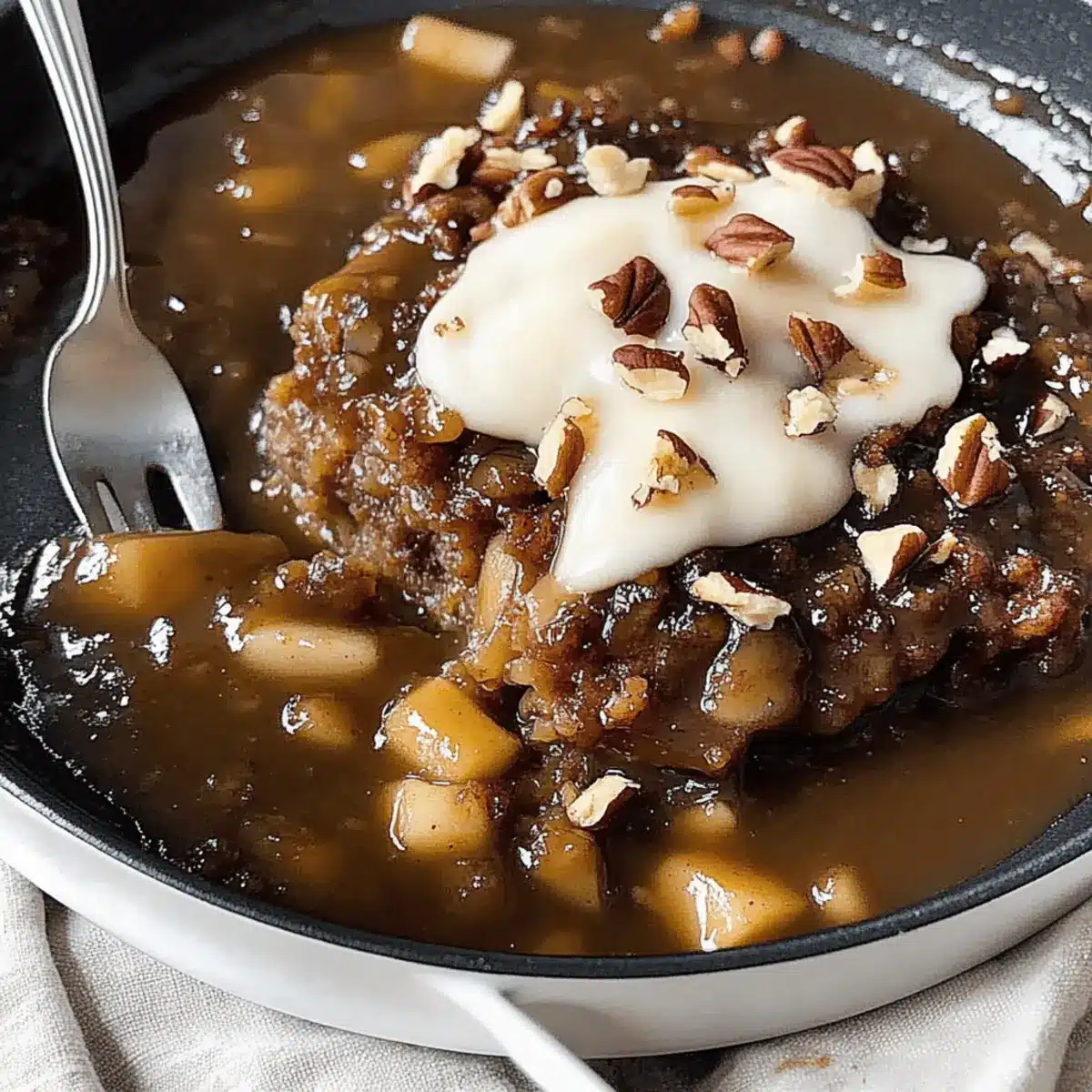 Apple Sticky Toffee Pudding