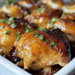 Baked Honey Garlic Chicken Thighs