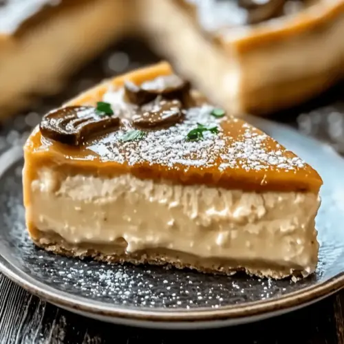 Biscoff Salted Caramel Cheesecake