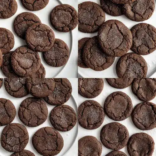 Chewy Chocolate Gingerbread Cookies