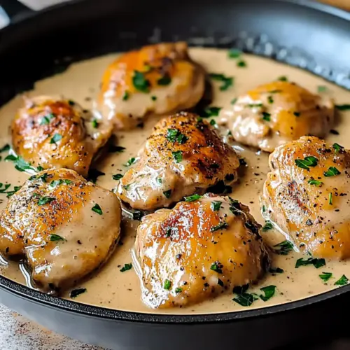 Chicken au Poivre