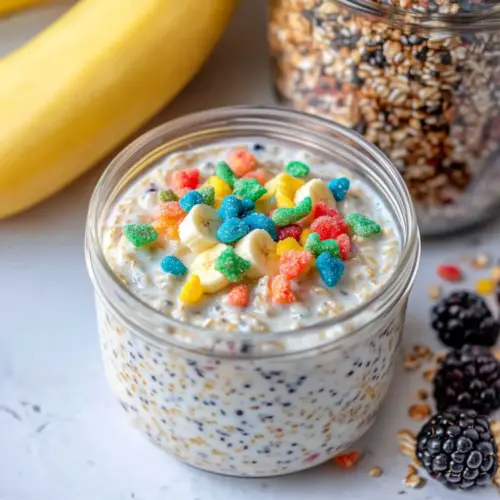 Cereal Milk Overnight Oats