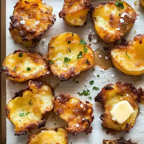 Crispy Smashed Potatoes