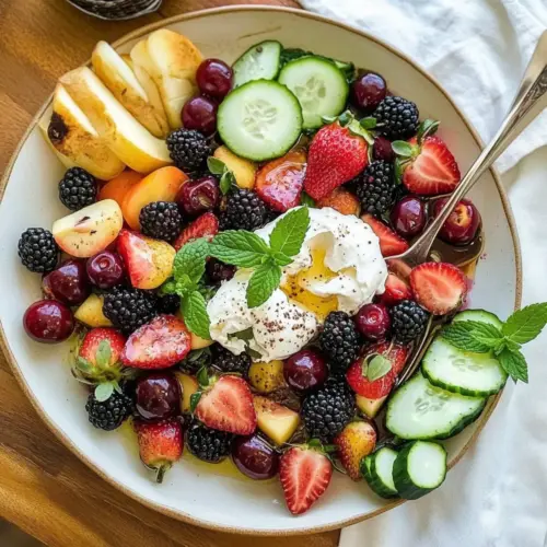Burrata Berry Salad Recipe