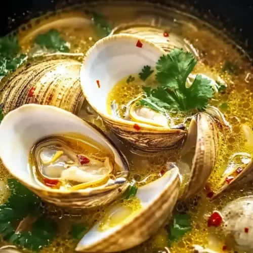 Coconut Broth Clams with Lemongrass