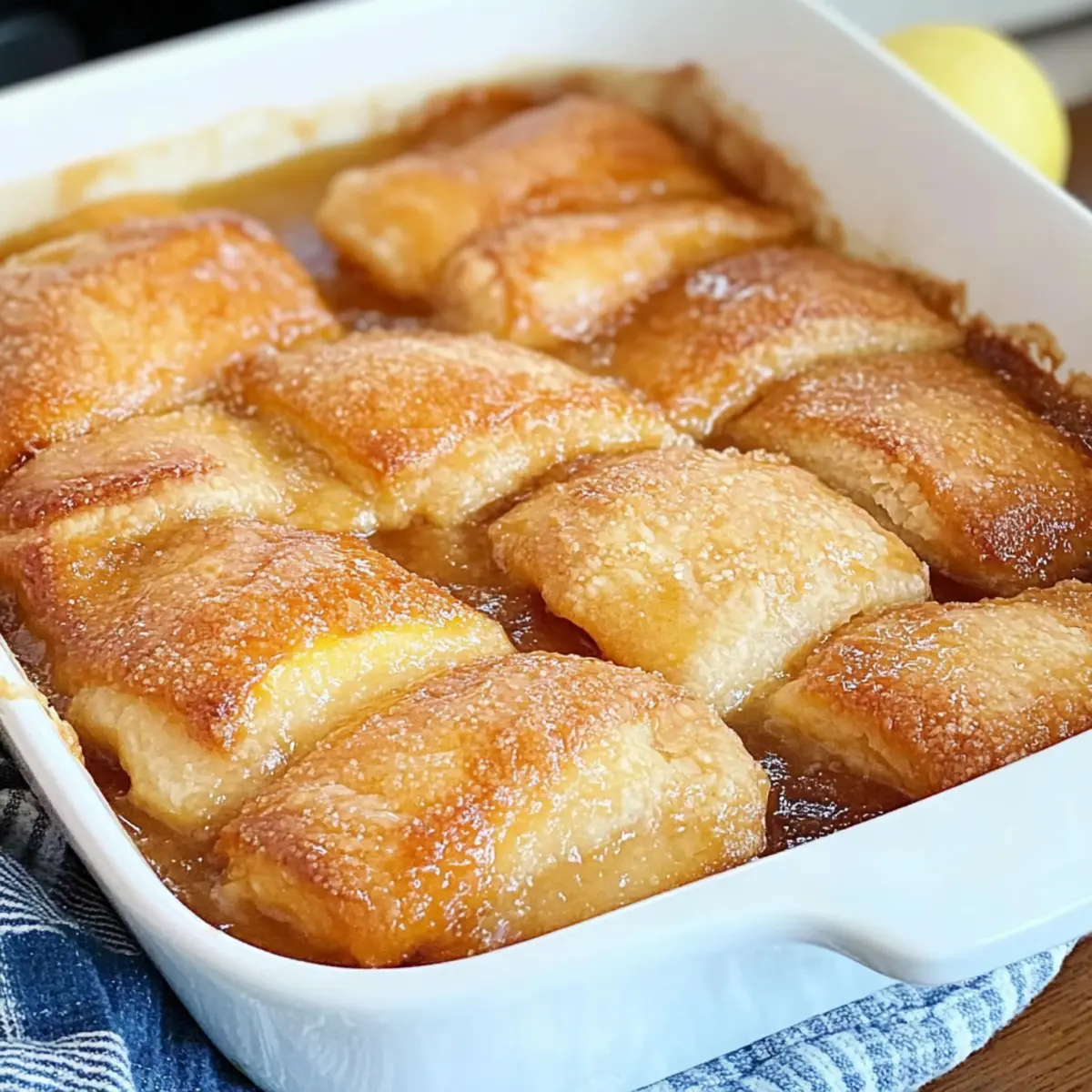 Peach Dumplings