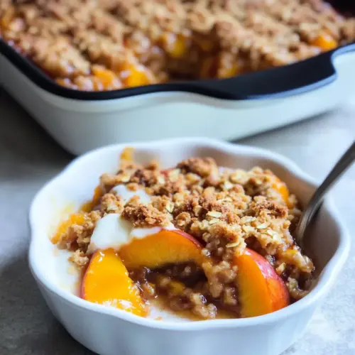 Peach Crisp