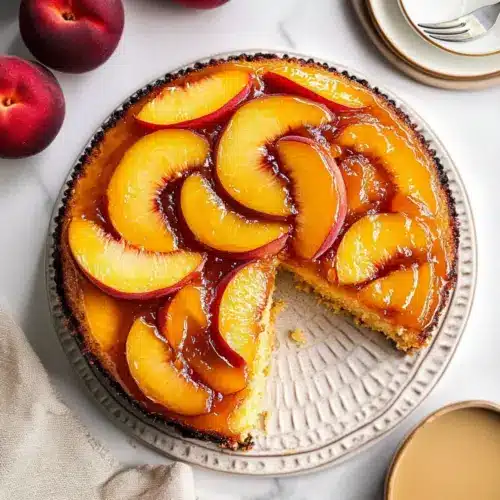 Peach Upside Down Cake