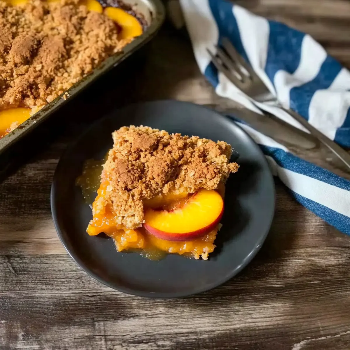 Peach Crisp