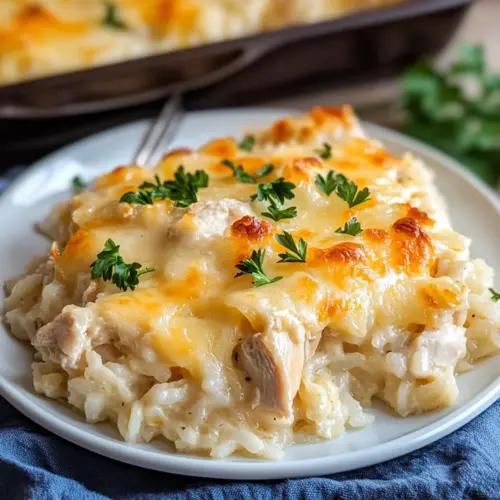 Angel Chicken Rice Casserole