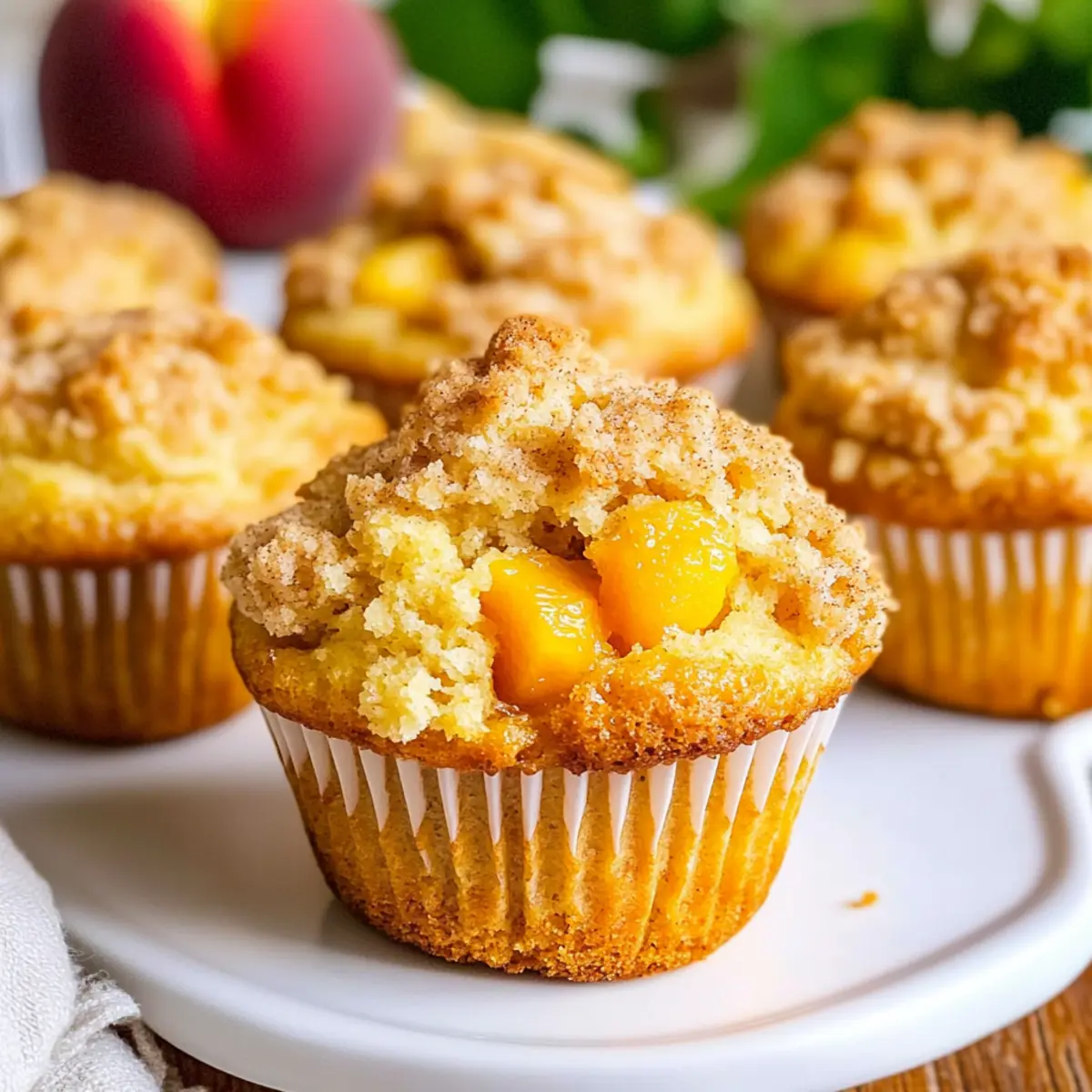 Peach Muffins