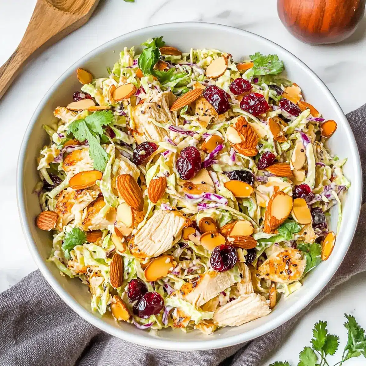 Asian Chicken Cranberry Salad